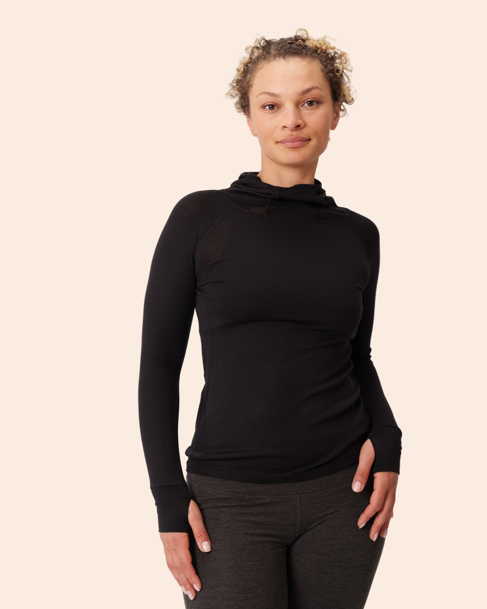Woolly MerinoAire Snorkel Hoodie For Women | RWS Certified Merino Wool - Soft, Odor-Resistant & Temperature Regulating