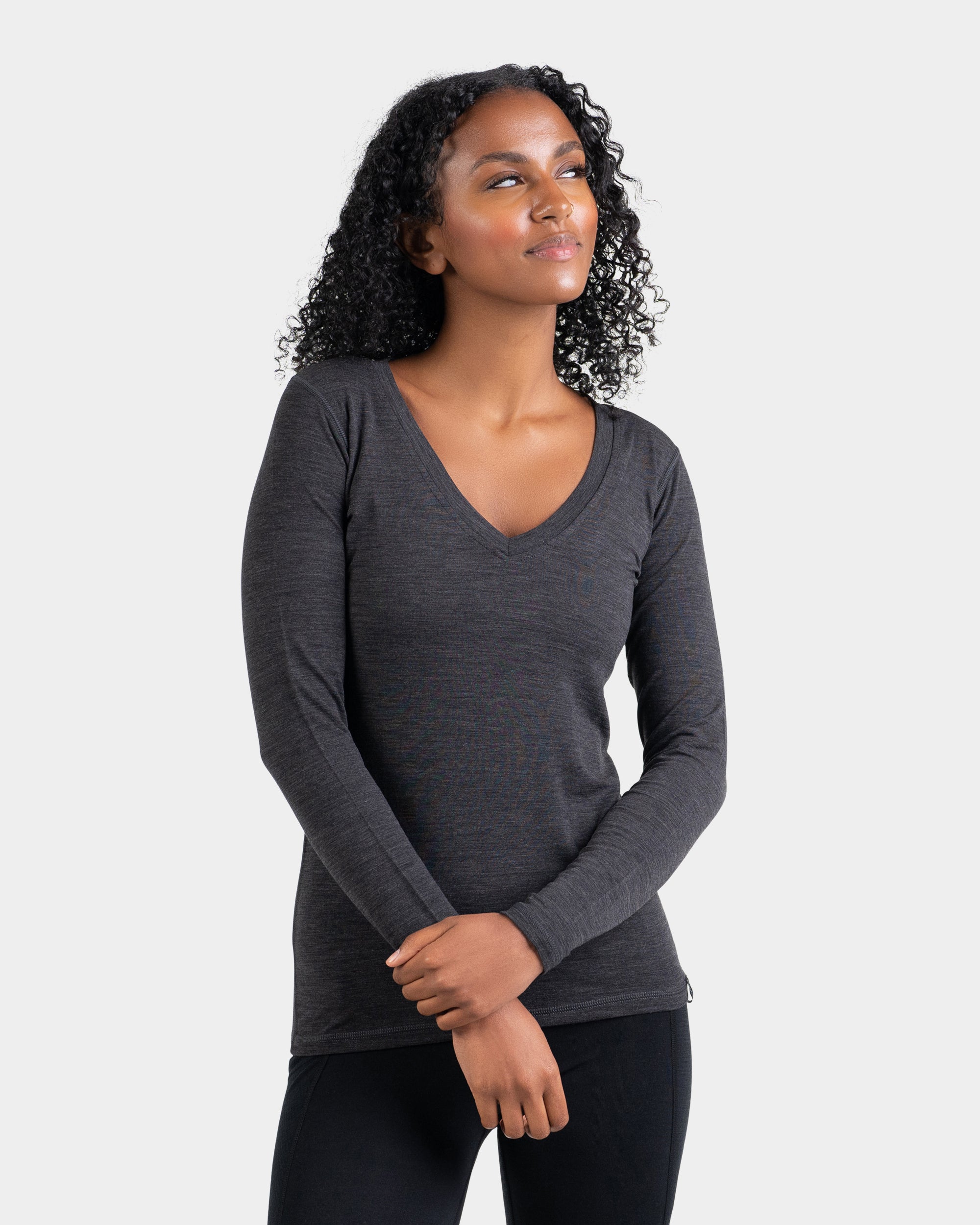 V Neck Long Sleeve – Woolly Clothing Co