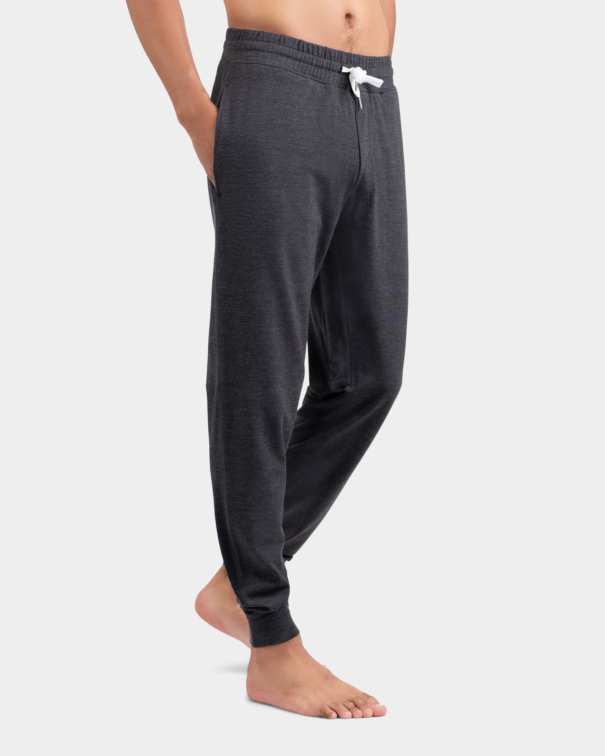  Woolly Clothing Men's Merino Wool Jogger Sweatpant - Wicking  Breathable Anti-Odor - Black - S : Clothing, Shoes & Jewelry