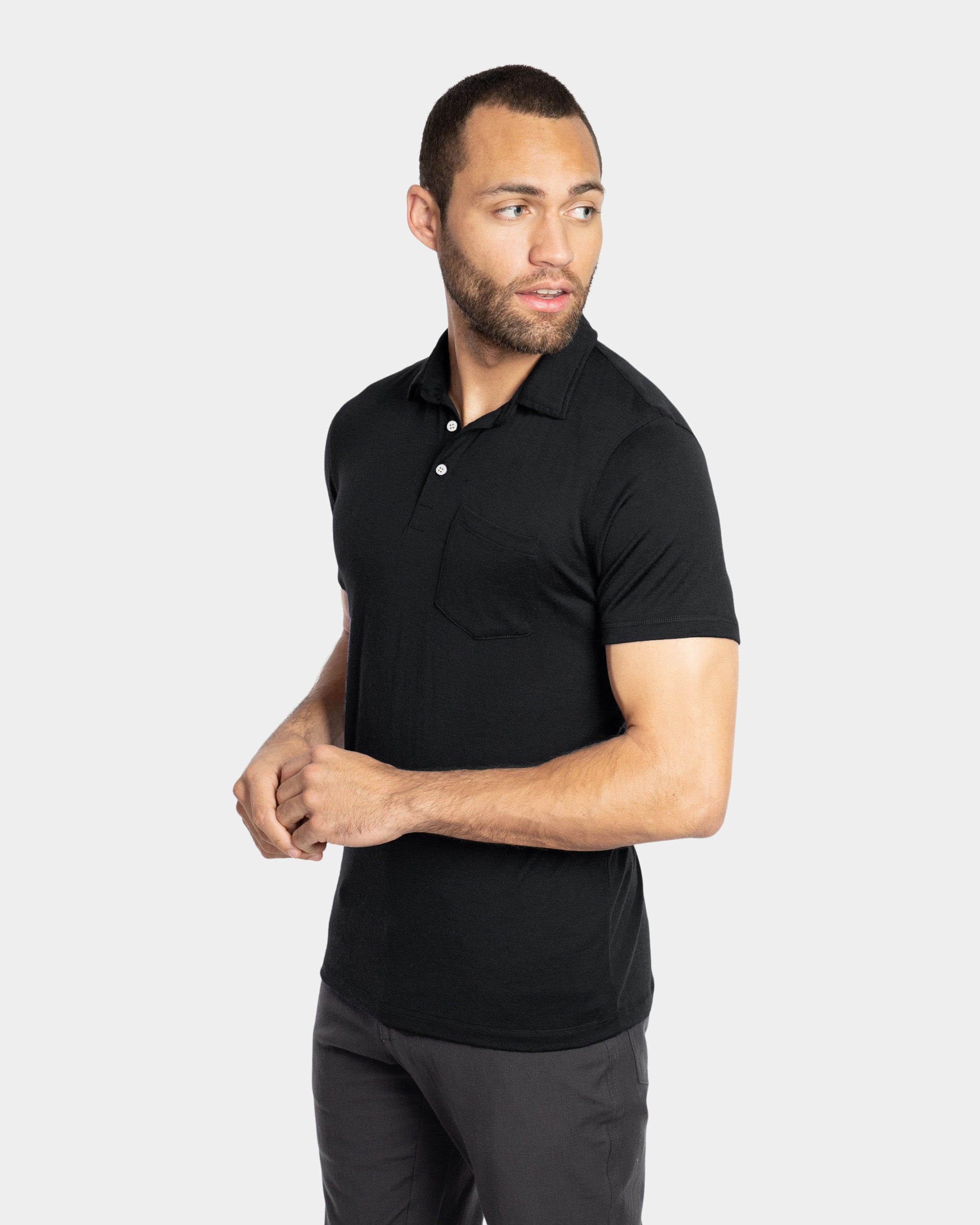 Polo Shirt In Wool