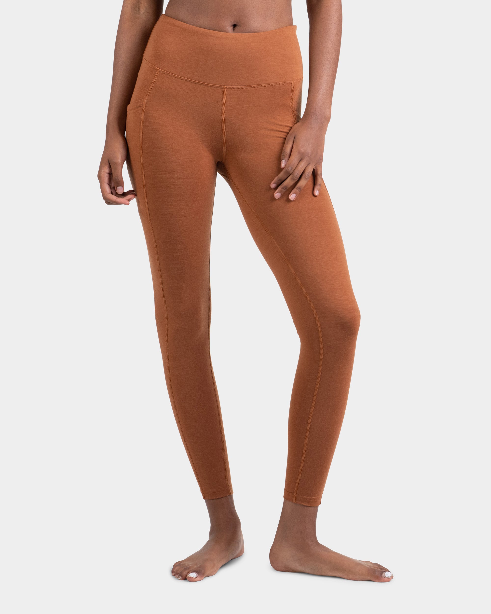 Women's Shaping High-Waisted Leggings - Terracotta