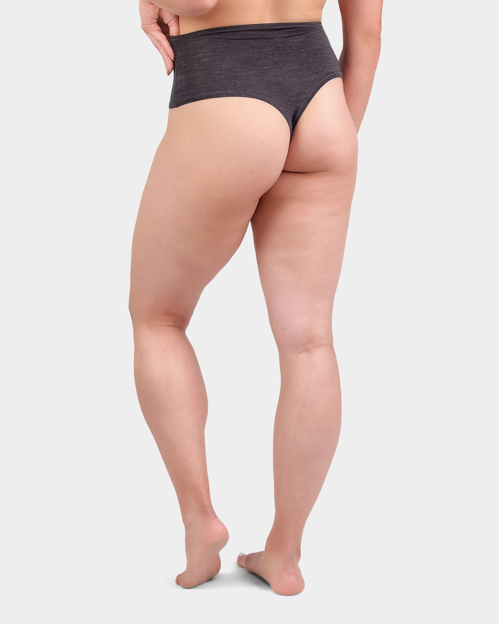 High Waisted Thong – Woolly Clothing Co