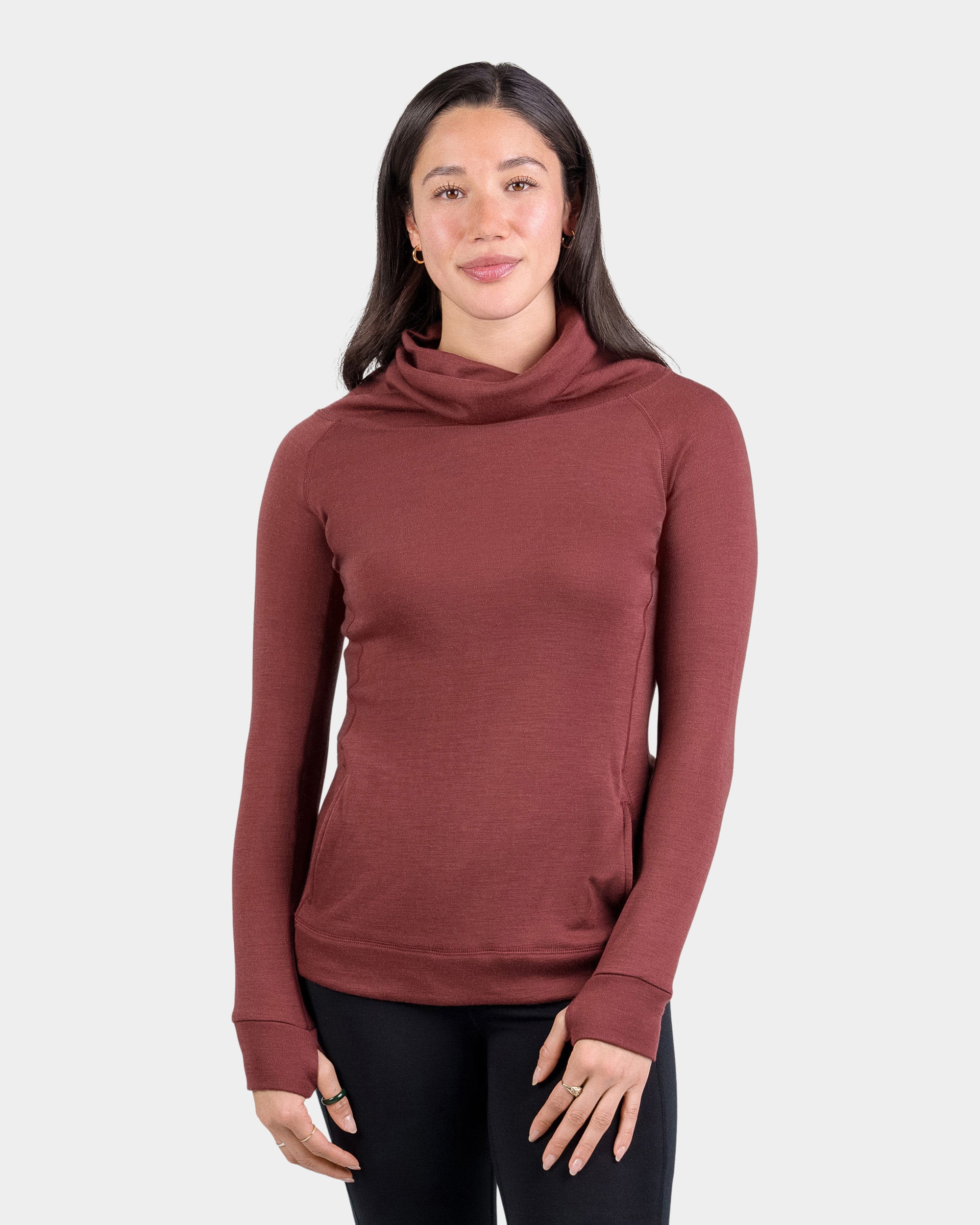 Free people big easy cowl neck sweater sale