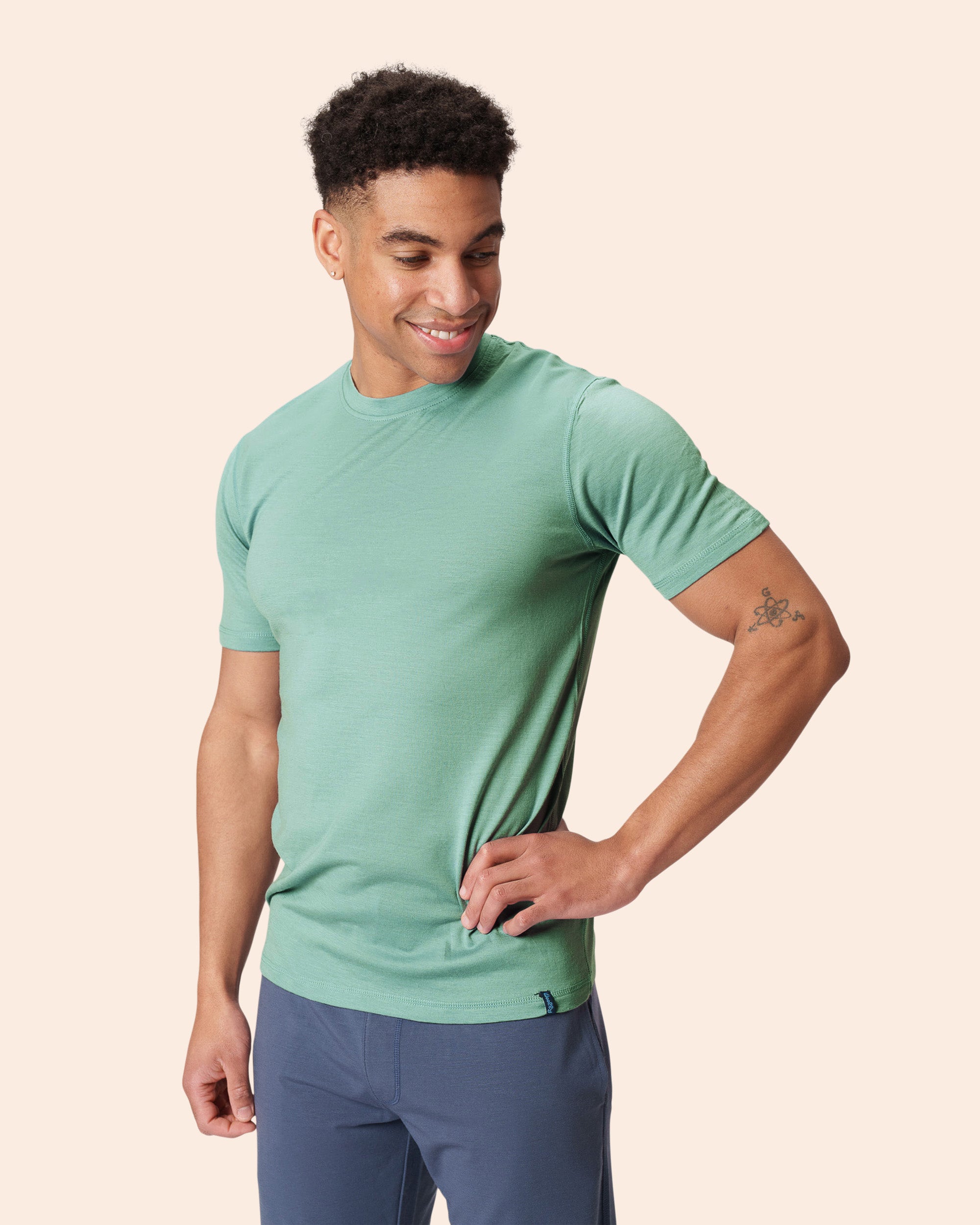 Woolly Clothing Co. Men's Crew Neck Tee