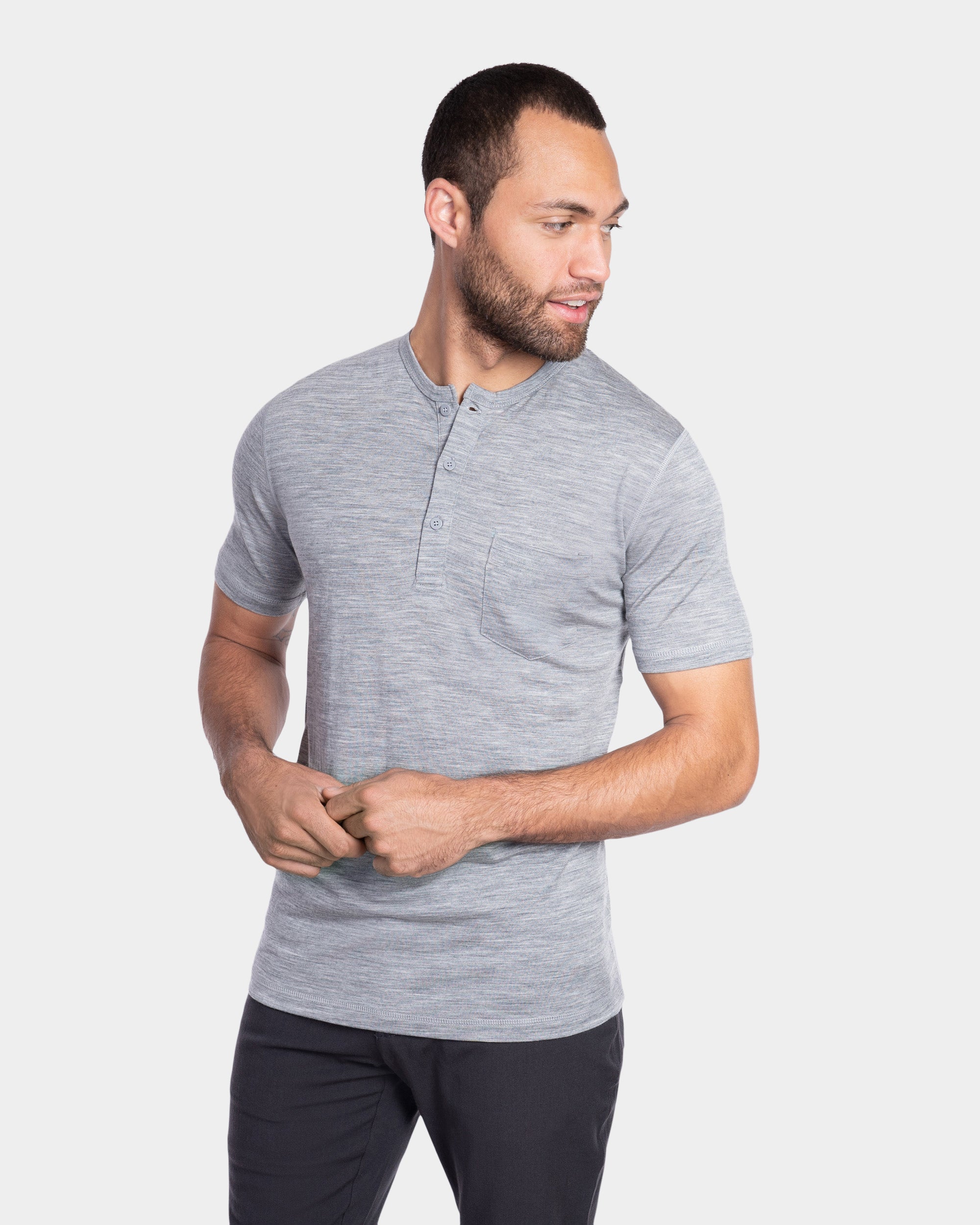 Henley Short Sleeve