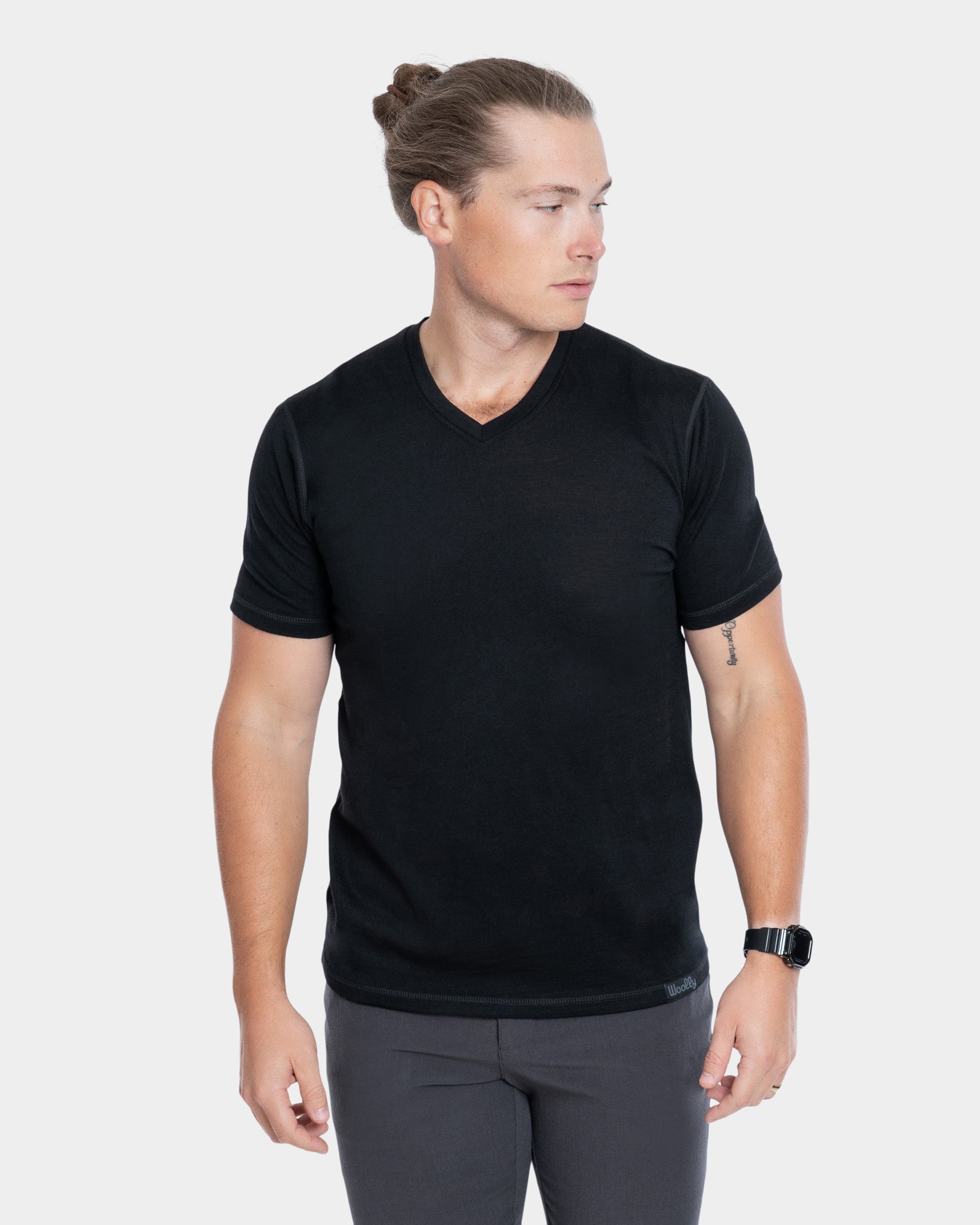 Woolly Clothing Co. Men's V-Neck Tee