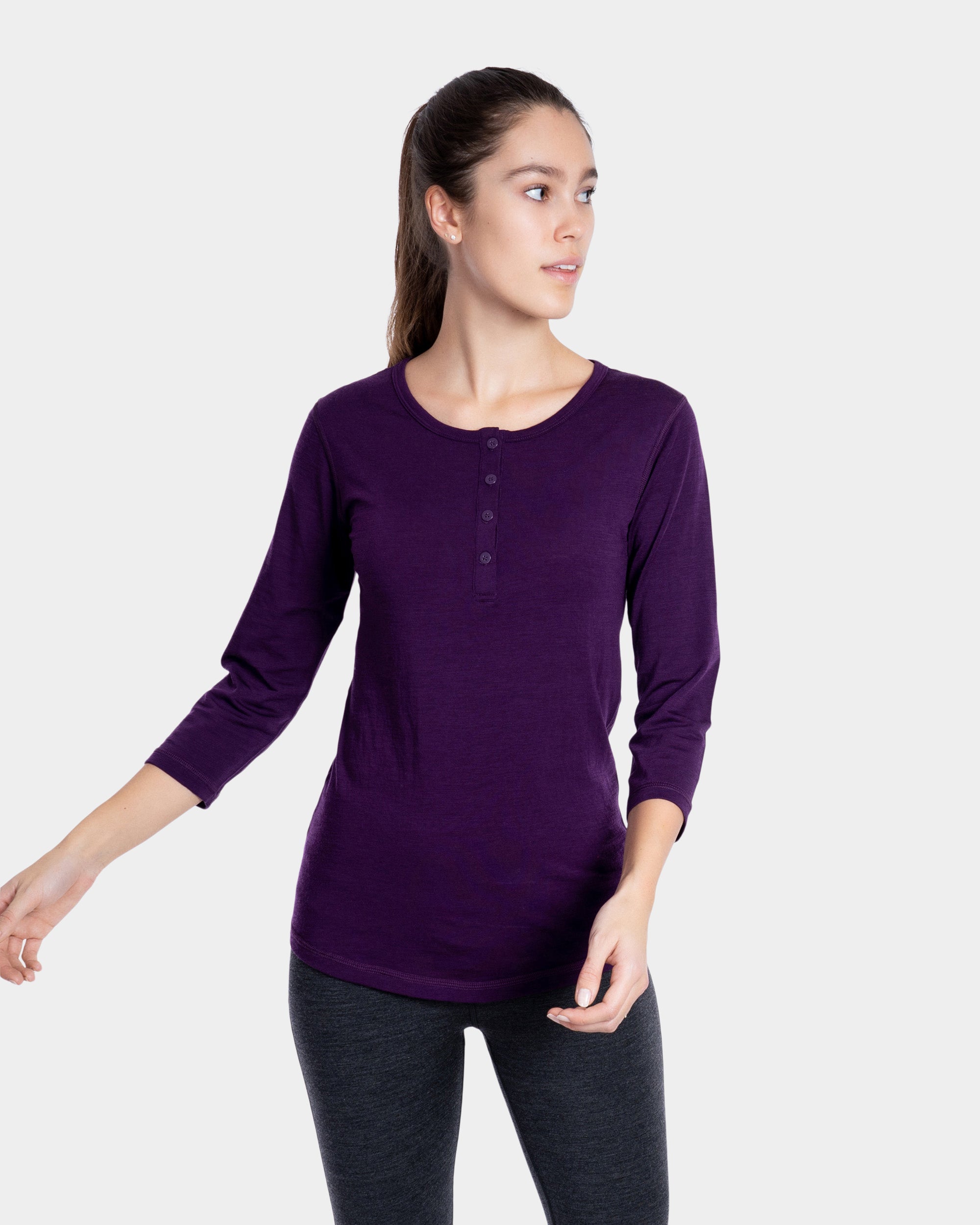 Ultralight 3/4 Sleeve Henley